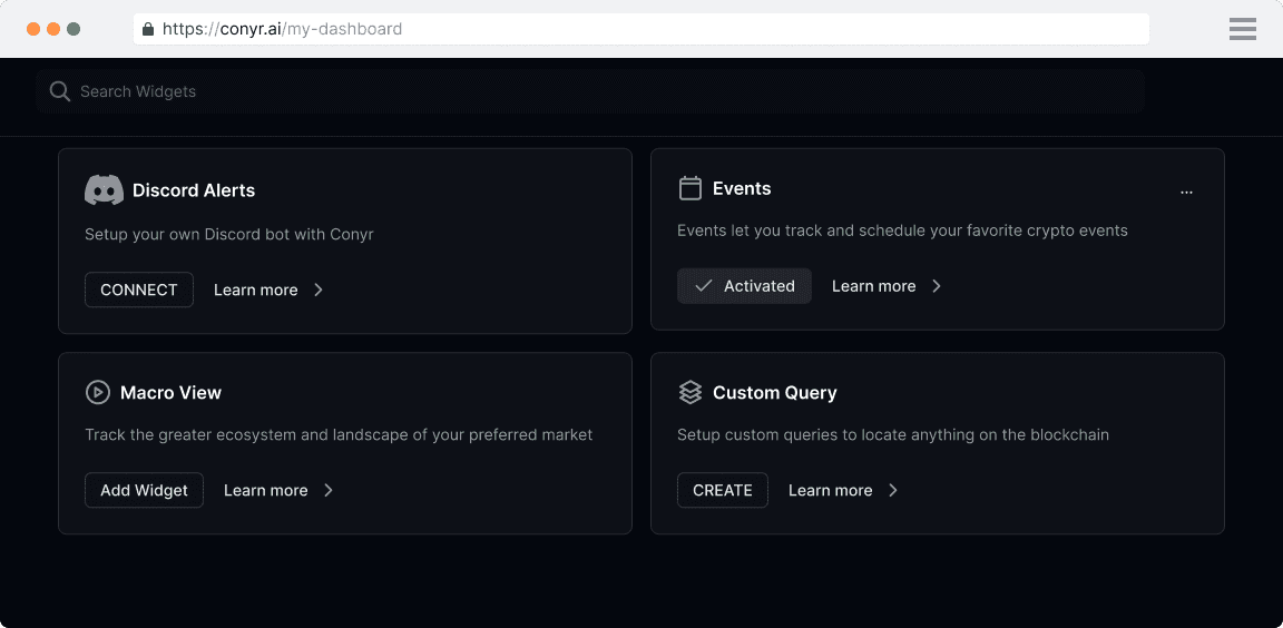 Blockchain Notification Alerts